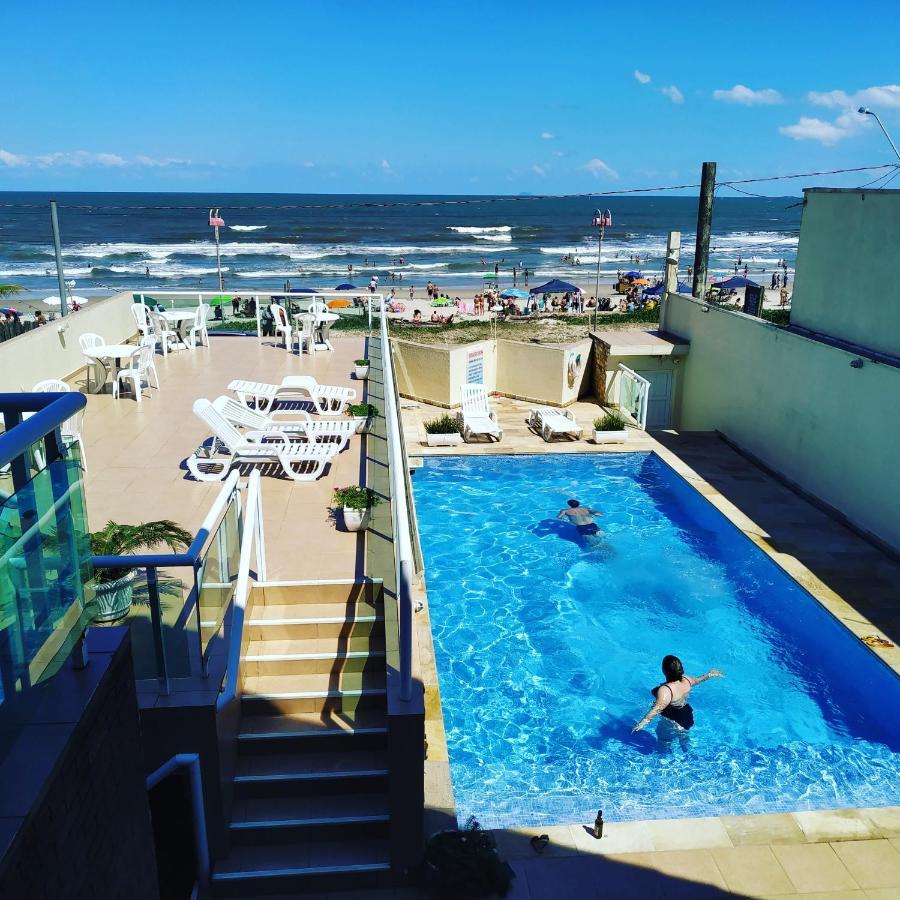 Pousada Elegance Beira Mar Itanhaem Bagian luar foto